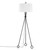 Troy Lighting - PFL2068-FOR - One Light Floor Lamp - Santa Monica - Forged Iron