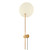 Troy Lighting - PTL8132-PBR/SSD - One Light Wall Sconce - Leif - Patina Brass