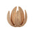 Corbett Lighting - 539-01-VGL - One Light Wall Sconce - Varanasi - Vintage Gold Leaf