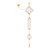 Corbett Lighting - 545-13-VPB - LED Pendant - Fiorello - Vintage Polished Brass
