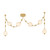 Corbett Lighting - 557-06-VB - LED Linear Pendant - Corda - Vintage Brass