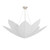 Corbett Lighting - 561-40-WSL - Eight Light Chandelier - Azores - Warm Silver Leaf