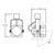 TRACK HEAD TRACKHEAD,GU10,50W,WHITE/BN (23405-045)