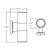 Outdoor Two Light Outdoor Wall Mount (19203-010)