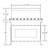 NC PLATE AND IC BOX IC BOX,TE133/LED (24079-013)