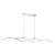 Eurofase - 30042-018 - SLY-CHD-4LT-46IN-SL - SLY - Silver