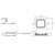 LED SLIM REC,4IN,BAF,9W,SQ,WHT (31242-02)