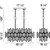 Vienna 16 Light Linear Chandelier (31892-018)