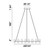 Netto LED Chandelier (33725-017)