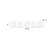 Balewood LED Bathbar (35666-011)