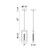 HANSON HANSON-PEN-2LT-17IN-BK-CL (35948-018)