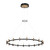 Eurofase - 37044-015 - LED Chandelier - Albany - Brass-Black Mix