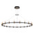 Eurofase - 37045-012 - LED Chandelier - Albany - Brass-Black Mix
