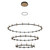 Eurofase - 37046-019 - LED Chandelier - Albany - Brass-Black Mix