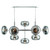 Eurofase - 37089-029 - NOTTINGHAM-CHD-10LT-54IN-PN-SK - NOTTINGHAM - Polished Nickel