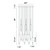 CUMBERLAND CUMBERLAND-CHD-12LT-22IN-BK-WH (37235)
