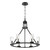 Eurofase - 38220-012 - Six Light Chandelier - Nerito - Matte Black