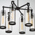 Yasmin Six Light Outdoor Chandelier (42729-013)