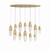 Eurofase - 43861-035 - ECROU-CHD-12LT-44IN-GD-CL - ECROU - Gold