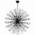 Eurofase - 43865-017 - 35 Light Chandelier - Dendelio - Matte Black