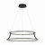 Eurofase - 43886-012 - CADOUX-CHD-30IN-BK-WH - CADOUX - Black