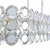 Perrene Eight Light Linear Chandelier (44287-016)