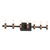Eurofase - 45238-017 - ALBANY-VAN-6LT-BRBM-WH - ALBANY - Brass-Black