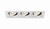 Baby Tango LED Recessed Multiple (BTGO3T02FG530WCL)