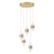 Eurofase - 45594-014 - ROLA-CHD-5LT-18IN-GD-WH - ROLA - Gold