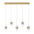 Eurofase - 45595-011 - ROLA-CHD-5LT-42IN-GD-WH - ROLA - Gold