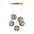 Eurofase - 45737-022 - LED Chandelier - Atomo - Gold