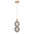 Eurofase - 47190-016 - LED Pendant - Palmas - Gold