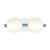 Eurofase - 47192-027 - PALMAS-VAN-2LT-PN-WH - PALMAS - Polished Nickel