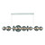 Eurofase - 47257-047 - ATOMO-CHD-9LT-74IN-CHR-SK - ATOMO - Chrome