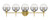 Eurofase - 48919-029 - LED Vanity - Iissa - Gold
