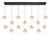 Eurofase - 48938-037 - LED Linear Chandelier - Iissa - Gold