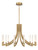 Eurofase - 49011-012 - LED Chandelier - Olette - Gold