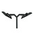 Eurofase - EF3908PMDB - Pole Mount With Double Crossbar - Pole Mount - Black