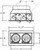 GU10 MULTI MULT,GU10,TRM,2LT,50W,BLK/BLK (TE112GU10-01)
