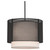 manufacturer_finish:Matte Black|manufacturer_glass:White Linen|light_source:Incandescent|light_output:Unspecified|color_temperature:Unspecified|cri:Unspecified|voltage:120.00V