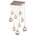 Hammerton Studio - CHB0039-09-BB-B-C01-L1 - LED Pendant - Gem - Burnished Bronze