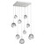 Hammerton Studio - CHB0039-09-BS-S-C01-L1 - LED Pendant - Gem - Beige Silver