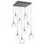 Hammerton Studio - CHB0039-09-MB-C-C01-L1 - LED Pendant - Gem - Matte Black
