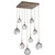 manufacturer_finish:Flat Bronze|manufacturer_glass:Smoke Blown Glass|color_temperature:3000K|cri:93|voltage:120.00V