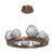 manufacturer_finish:Burnished Bronze|manufacturer_glass:Smoke Blown Glass|light_output:Unspecified|color_temperature:2700K|cri:Unspecified|voltage:Unspecified