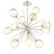 manufacturer_finish:Beige Silver|manufacturer_glass:Amber Blown Glass|color_temperature:2700K|cri:93|voltage:120.00V