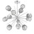 manufacturer_finish:Classic Silver|manufacturer_glass:Smoke Blown Glass|color_temperature:3000K|cri:Unspecified|voltage:Unspecified