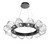 manufacturer_finish:Matte Black|manufacturer_glass:Clear Blown Glass|light_output:Unspecified|color_temperature:3000K|cri:Unspecified|voltage:120.00V