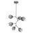 manufacturer_finish:Classic Silver|manufacturer_glass:Smoke Blown Glass|color_temperature:2700K|cri:Unspecified|voltage:Unspecified