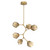 manufacturer_finish:Gilded Brass|manufacturer_glass:Bronze Blown Glass|color_temperature:3000K|cri:93|voltage:120.00V